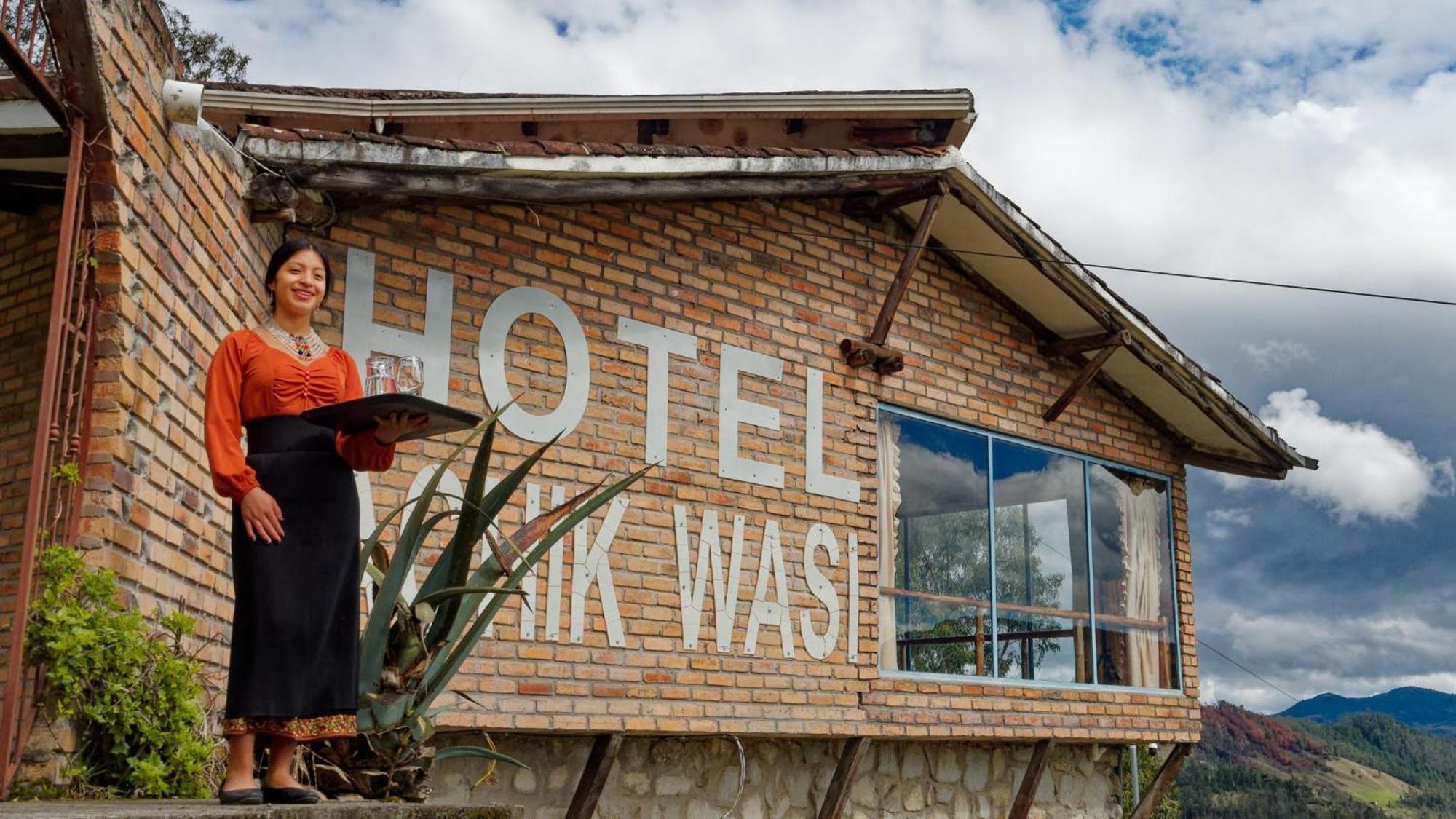 Hotel Achik Wasi Saraguro Bagian luar foto